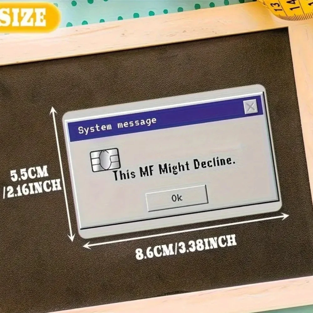 Designer Card Sticker